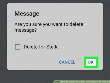 چگونه پیام های فرستاده شده در تلگرام را حذف کنیم